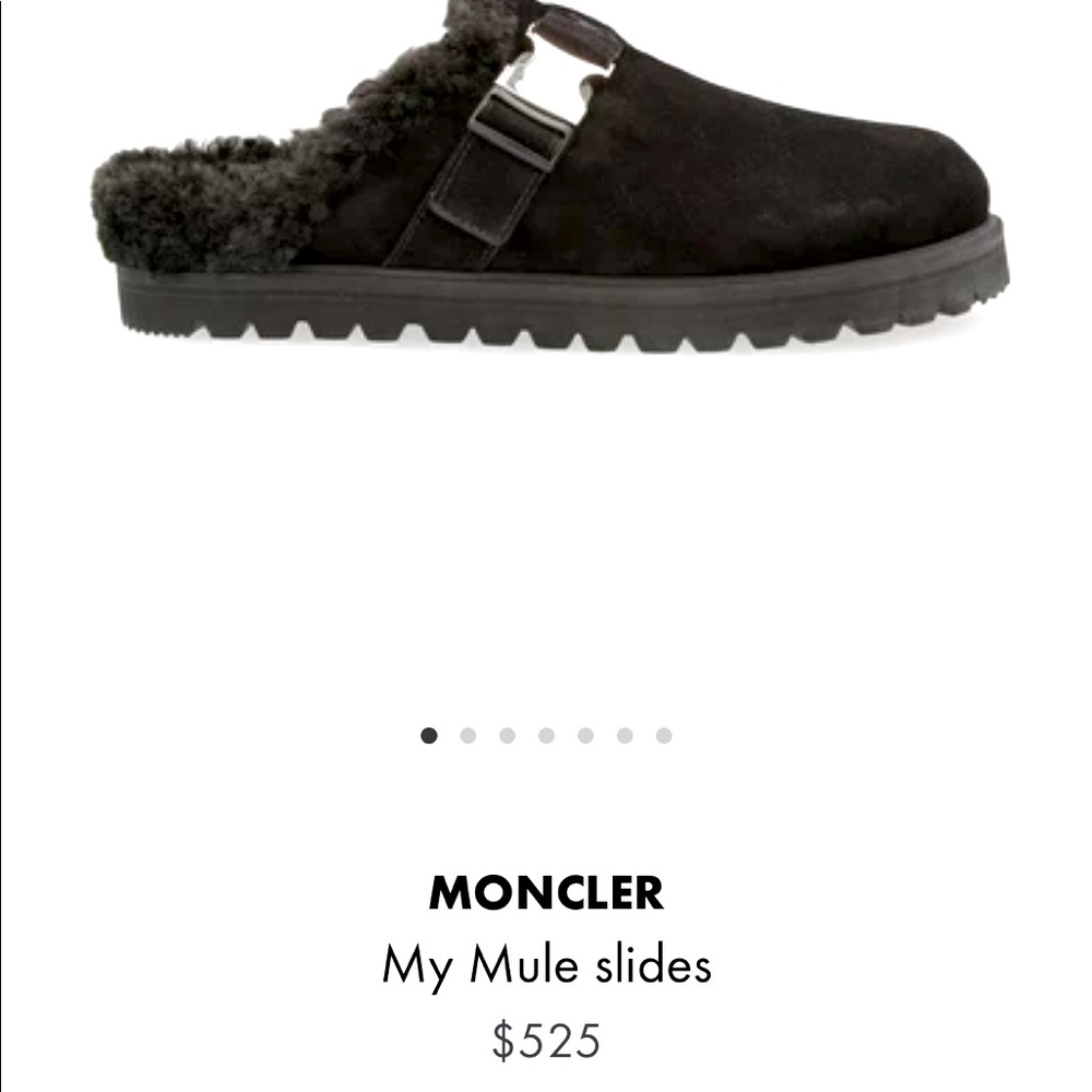 MONCLER MON MULE SLIDE SHOES